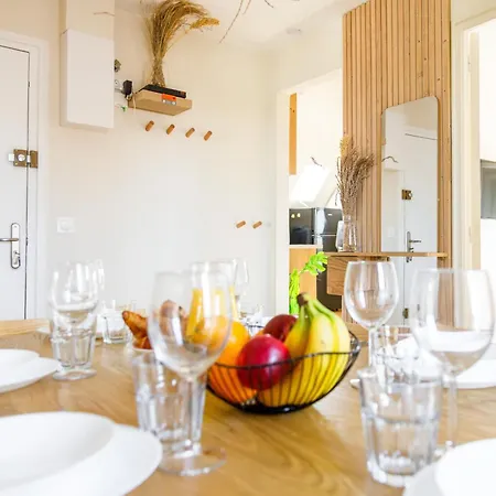 Apartamento Duplex Design à 3min 2 Sdb&3 Couchages